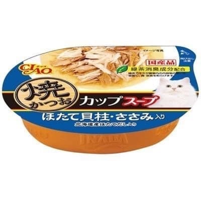 【12入組】日本CIAO燒湯杯系列-71號/72號 貓罐頭 60g (購買第二件都贈送寵物零食*1包 )