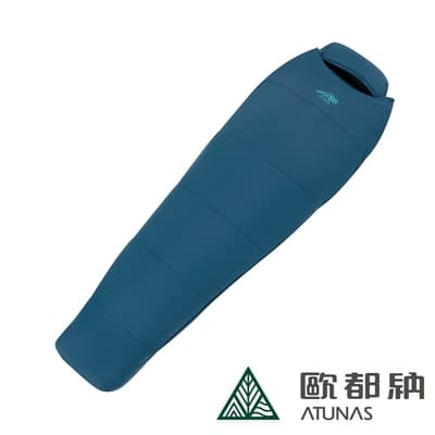 《歐都納 ATUNAS》650 PRIMALOFT 科技纖維登山露營睡袋 墨藍 A1SBBB06N (睡袋/登山/露營/環島)