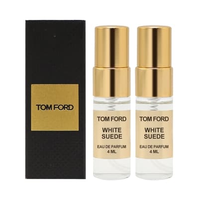 TOM FORD 私人調香系列 WHITE SUEDE 經典白麝香香水 4ML(噴式) 2入組
