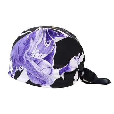 Nike 頭帶 Jordan Bandana Printed 黑 紫 喬丹 頭巾 口鼻罩 圍巾 吸濕 排汗 J100353897-2OS