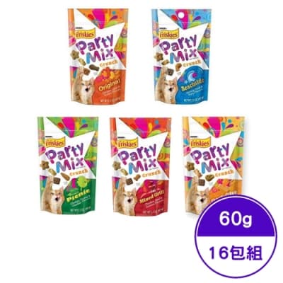 Friskies喜躍Party Mix香酥餅 60g(16包組)