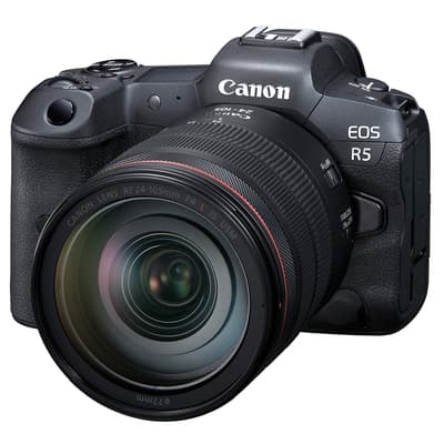 Canon EOS R5 + RF 24-105mm F4L IS USM 變焦鏡組(公司貨)