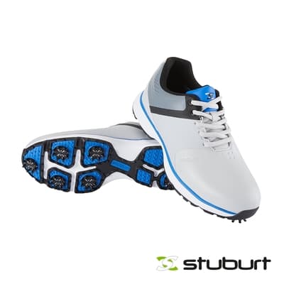 stuburt 英國百年高爾夫球科技防水鞋(帶防滑鞋釘)PCT II SPIKED SBSHU1125(淺灰)