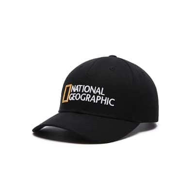 National Geographic CLASSIC LOGO BALL休閒帽-黑-N215AHA120099