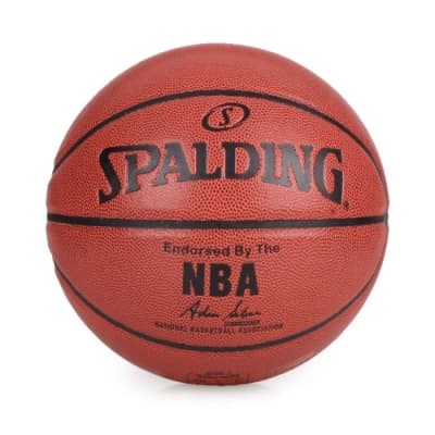 SPALDING NBA Grip Control PU籃球 #7 咖啡黑