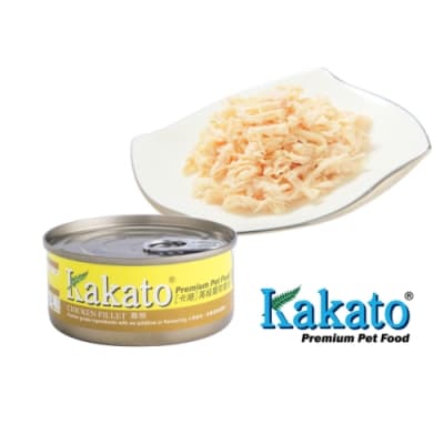 Kakato 卡格餐食罐 (雞柳)70g  鮮食 貓狗共食  貓罐 狗罐 天然罐 挑食