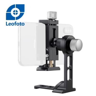 Leofoto 徠圖 720度旋轉手機支架套組PC-90Ⅱ+PS-1(彩宣總代理)