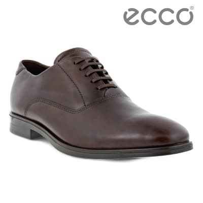 ECCO MELBOURNE 墨本質感正裝皮鞋 男鞋 可可棕