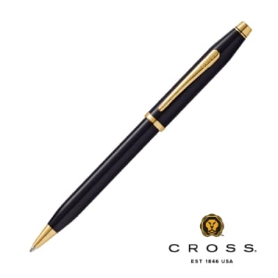 CROSS Classic Centyry II 新世紀 亮黑23K金夾 原子筆