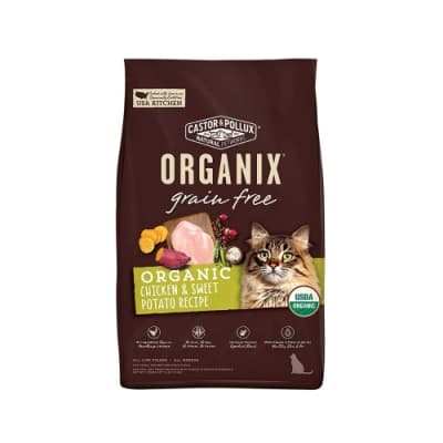 美國Organix歐奇斯有機飼料95%有機無穀成貓 6LB (CP-OR-52052)