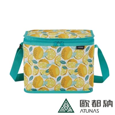 【ATUNAS 歐都納】側背保溫保冷袋A1ACCC12檸檬/戶外露營/萬用袋/購物袋