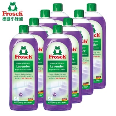 Frosch德國小綠蛙 天然薰衣草萬能清潔劑 750ml x8瓶/箱