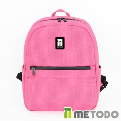 【METODO防盜包】Backpack S 不怕割後背包/休閒旅遊包TSL-602甜蜜桃/耐磨防潑水/旅遊包/休閒包