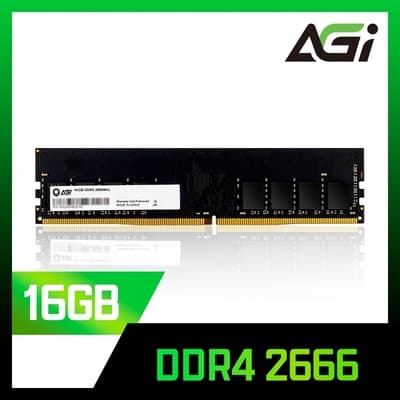 AGI亞奇雷 DDR4/2666 16GB 桌上型記憶體