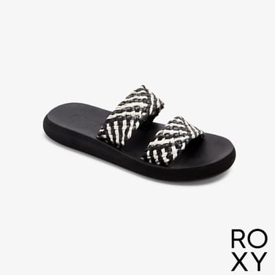 【ROXY】COLETTE SLIDE 涼鞋 黑白