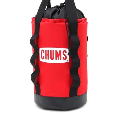 CHUMS Logo Vertical Tool Case收納袋 紅色-CH603047R001
