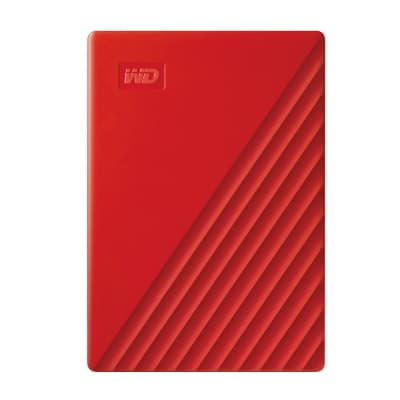 WD My Passport 4TB(紅) 2.5吋行動硬碟