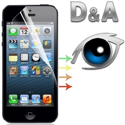 D&A Apple iPhone 11/XR通用6.1吋日本膜9H藍光超潑水增豔保貼
