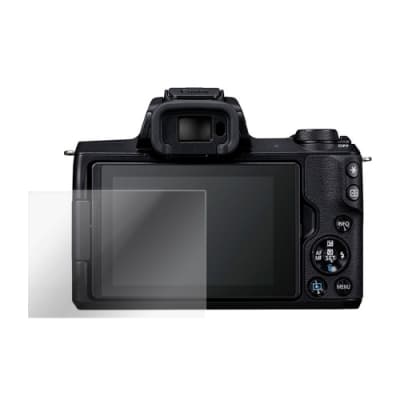 for Canon EOS M50 Kamera 9H 鋼化玻璃保護貼/ 相機保護貼 / 贈送高清保護貼