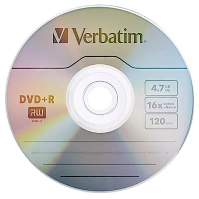 Verbatim 威寶 AZO 銀雀版 16X DVD+R 4.7GB 燒錄片 100片