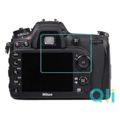 Qii Nikon D7100/D7200 螢幕玻璃貼 (兩片裝)