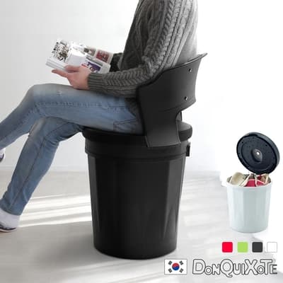DonQuiXoTe_韓國原裝Tube收納座椅/背靠-4色可選 W50.5*D45.5*H74 cm