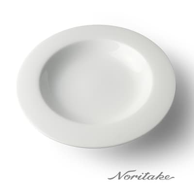 【Noritake 】詩羅恩細白瓷 義大利麵盤28CM