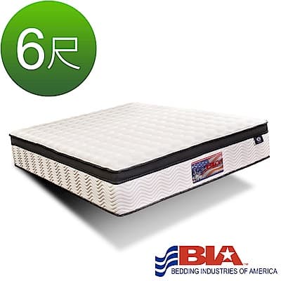 美國BIA名床-San Francisco 獨立筒床墊-6尺加大雙人