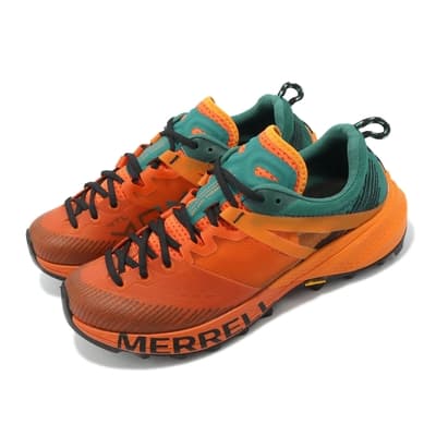 Merrell 戶外鞋 MTL MQM 焰橘 湖綠 女鞋 越野跑鞋 輕量 黃金大底 運動鞋 ML067156