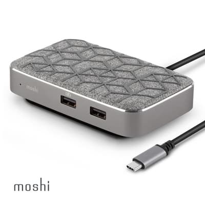 Moshi Symbus Q -USB-C 多功能無線充電擴充基座