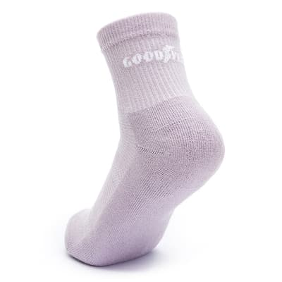 GOODYEAR固特異 女款四季舒適機能襪-紫粉 / GACS23027