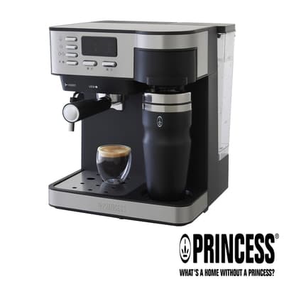 PRINCESS荷蘭公主典藏半自動義式+美式二合一咖啡機249409