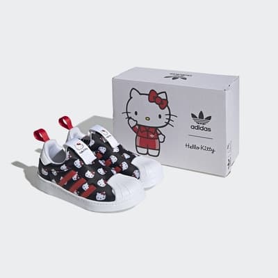 adidas HELLO KITTY X SUPERSTAR 360 運動鞋 童鞋 - Originals GY9212