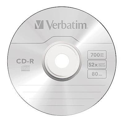 Verbatim 威寶 52X CD-R 光碟片 10片