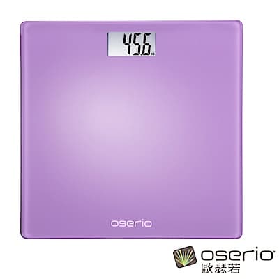 oserio歐瑟若 數位體重計 (紫BLG-261B)