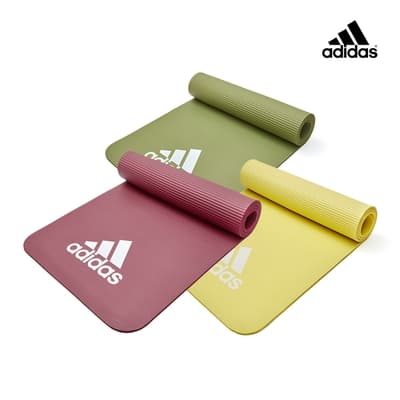 Adidas輕量彈性瑜珈墊-7mm(共三色)
