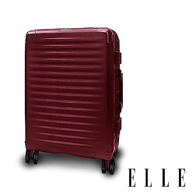 ELLE Louvre-羅浮宮系列-28吋輕量PC材質行李箱-拿破崙紅  EL31258