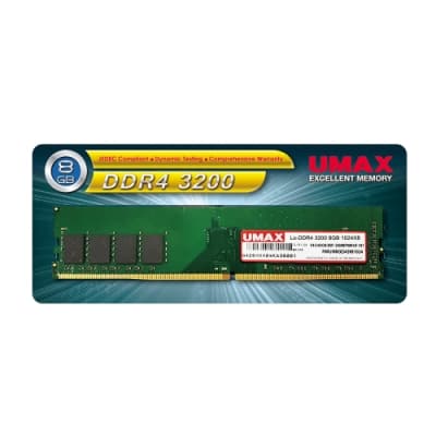UMAX DDR4 3200 8GB 1024X8 桌上型記憶體