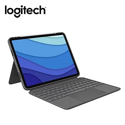 羅技 logitech Combo Touch 鍵盤保護殼附觸控式軌跡板