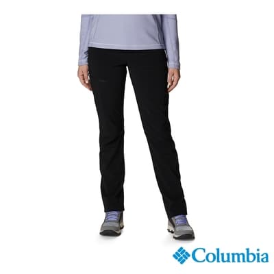 Columbia 哥倫比亞 女款-鈦UPF50防潑長褲-黑色 UAR14320BK / S22