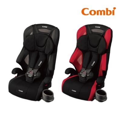 (買就送8%超贈點)【Combi】Joytrip S 2-12歲成長型汽車安全座椅 炫目紅/洗練黑