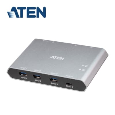 ATEN 2埠 USB-C Gen2 跨平台分享切換器(US3342)