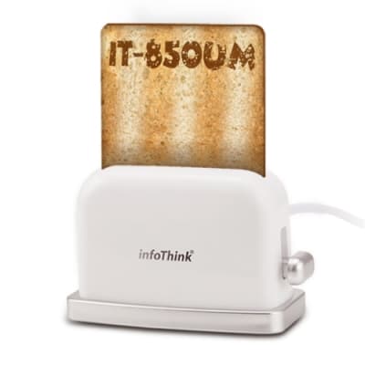 InfoThink 烤吐司機 造型晶片讀卡機 IT-850UM（ ATM / 報稅 / 支援 win / mac  健保卡/ 自然人憑證 ）