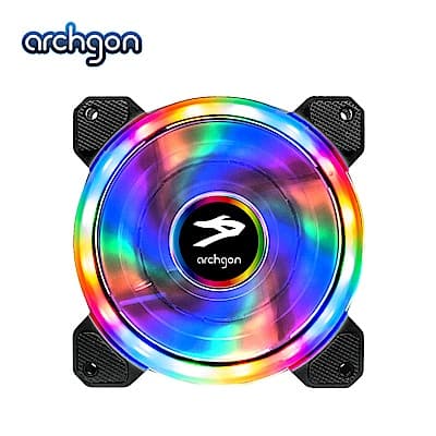 Archgon RGBSF02 Blaze PWM RGB電競風扇-彩虹燈