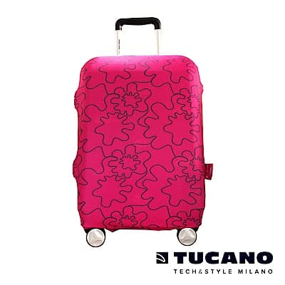 TUCANO X MENDINI 高彈性防塵行李箱保護套 L-粉