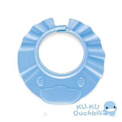 KUKU酷咕鴨 造型幼兒浴帽(藍/粉)