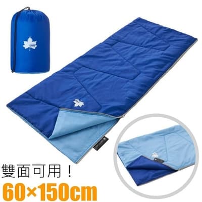 日本 LOGOS C7 丸洗 雙面 信封型兒童睡袋(可機洗)_72600810