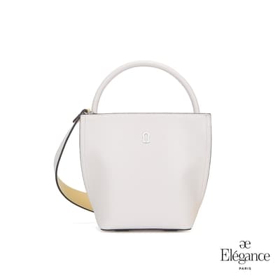 【Elegance】MONA 手提兩用包-白色