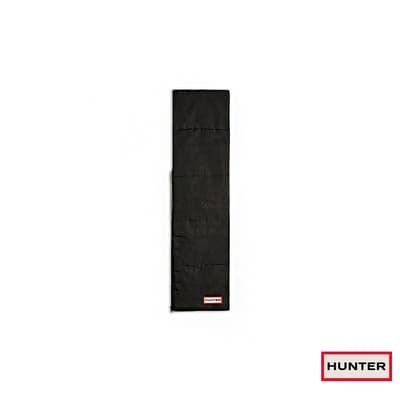 HUNTER - 配件-INTREPID鋪棉拉鍊圍巾-黑色