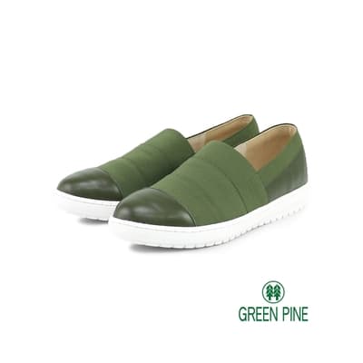 Green Pine 拼接輕爽風休閒鞋 綠色 (00321021)